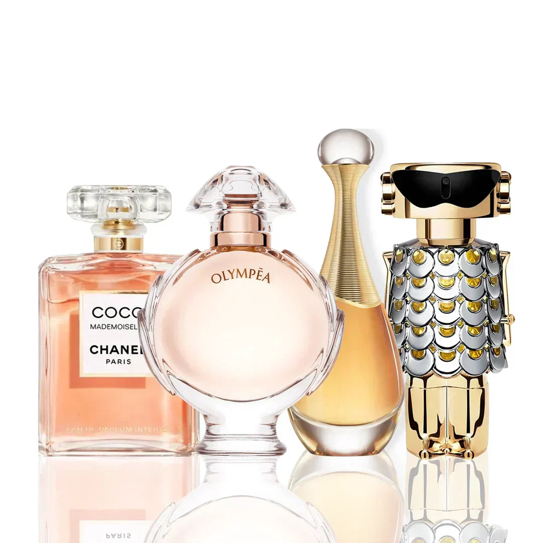 Zestaw 4 Perfum - Coco Chanel + Olympea + J'Adore + Fame 100ML