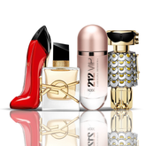 Zestaw 3 Perfum - Very Good Girl + Libre + 212 VIP Rose + Fame 100ML
