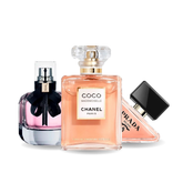 Zestaw 3 Perfum - Prada PARADOXE, COCO MADEMOISELLE e MON PARIS 100ml.