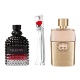 Zestaw 3 Perfum - Gucci Guilty, Valentino Intense, Flower Kenzo 100ml